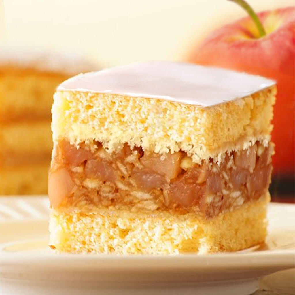 Jabłecznik - Polish Apple Sponge Cake
