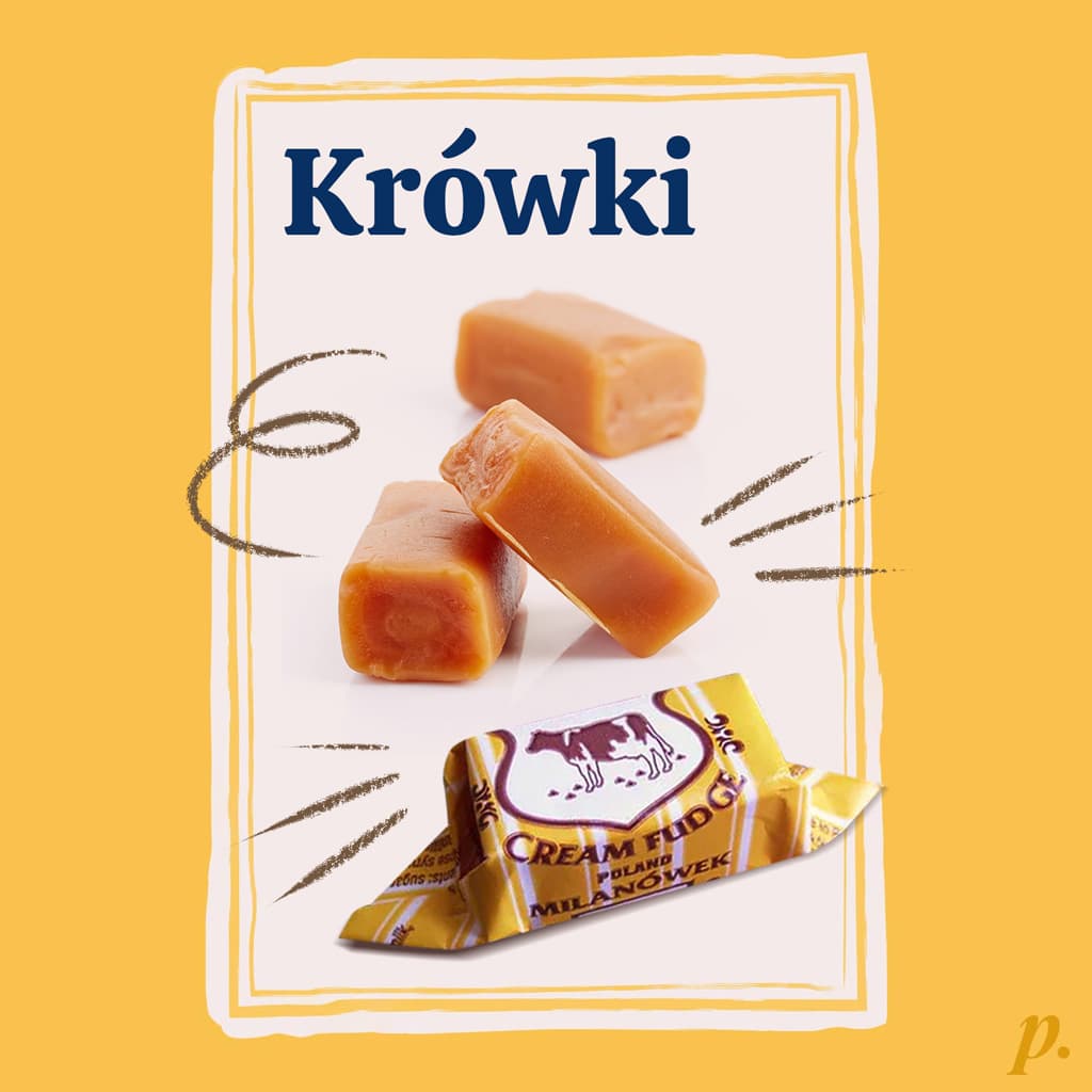 Krówki: Polish fudge caramel candy