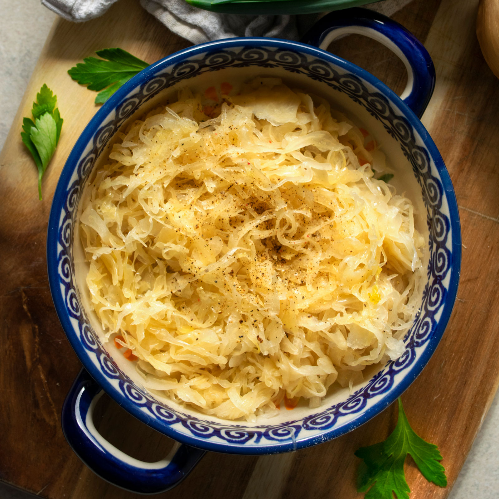 Quick Fried Sauerkraut Recipe