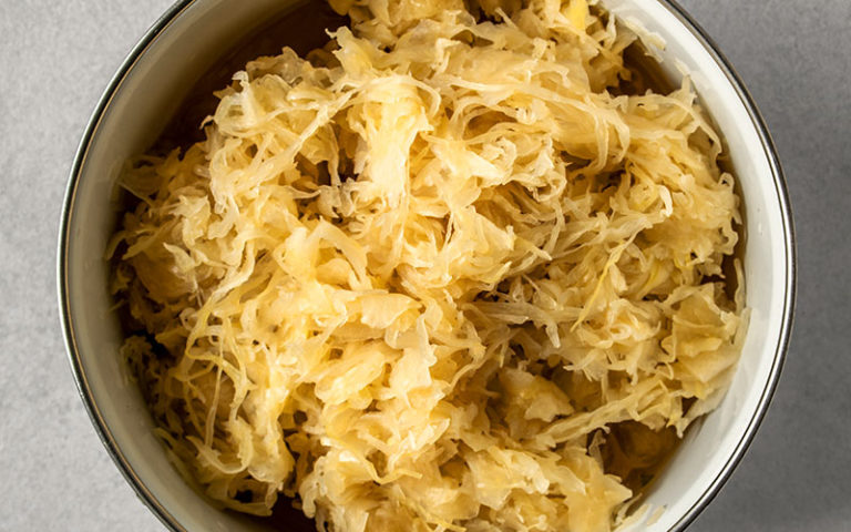 Polish Braised Sauerkraut Recipe