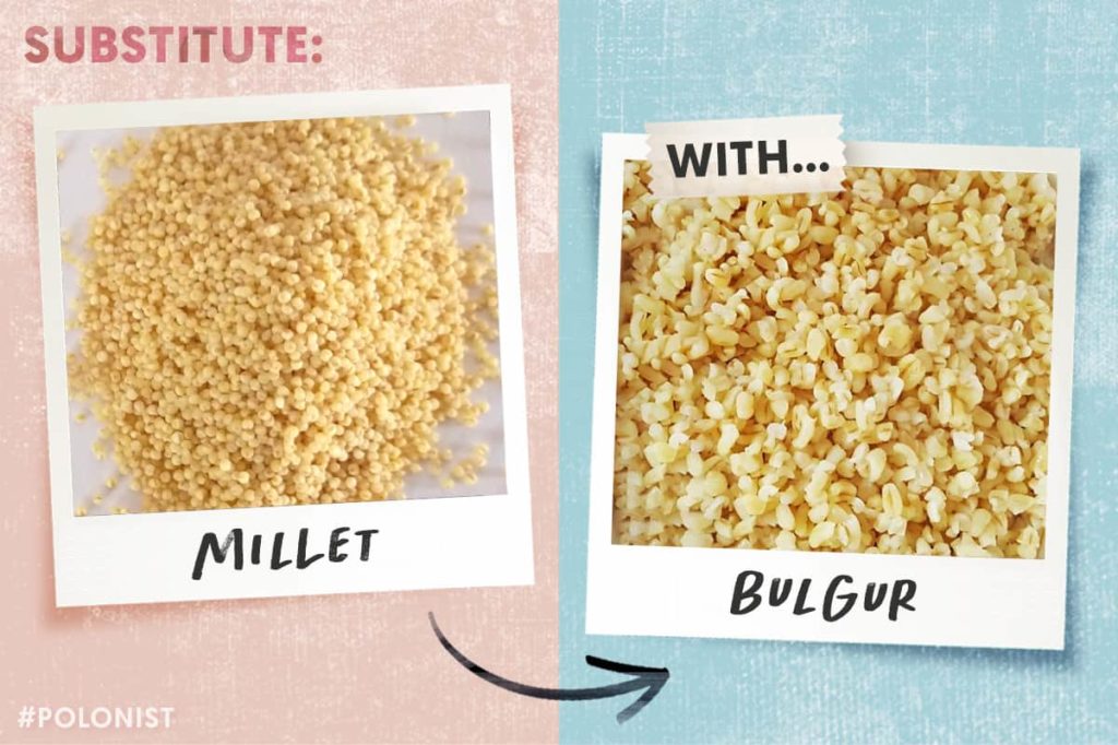 Millet substitute: bulgur